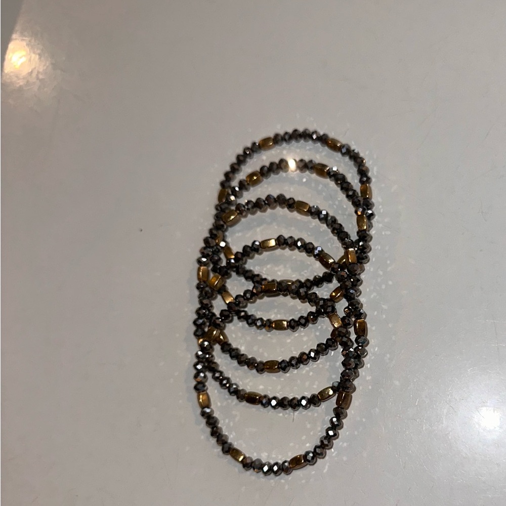 Beaded Stretch Bracelets Set